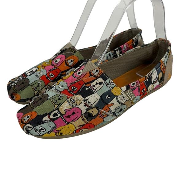 BOBS FOR DOGS Posh Pups Dog Party Ballet Flat Loafer SZ 7.5 - Picture 1 of 9